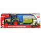 Tractor Dickie Toys Class Celtis 446 RX cu remorca
