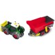 Tractor Dickie Toys Happy Farm cu remorca