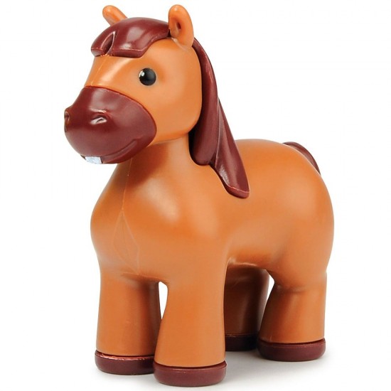 Tractor Animal Trailer cu remorca si figurina cal Dickie Toys Happy Ferguson