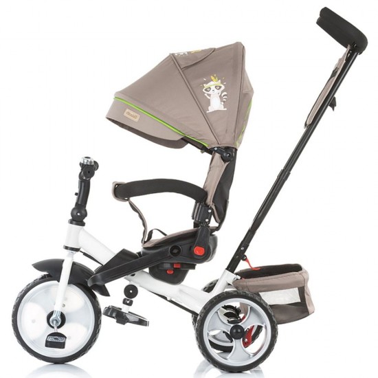 Tricicleta cu copertina si sezut reversibil Chipolino Max Relax Truffle