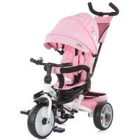 Tricicleta cu copertina si sezut reversibil Chipolino Max Relax Rose