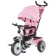 Tricicleta cu copertina si sezut reversibil Chipolino Max Relax Rose