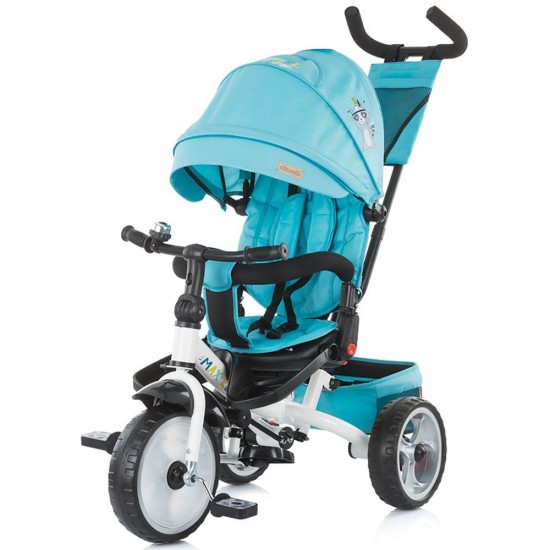 Tricicleta cu copertina si sezut reversibil Chipolino Max Relax Sky