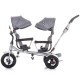 Tricicleta gemeni Chipolino 2Play Grey