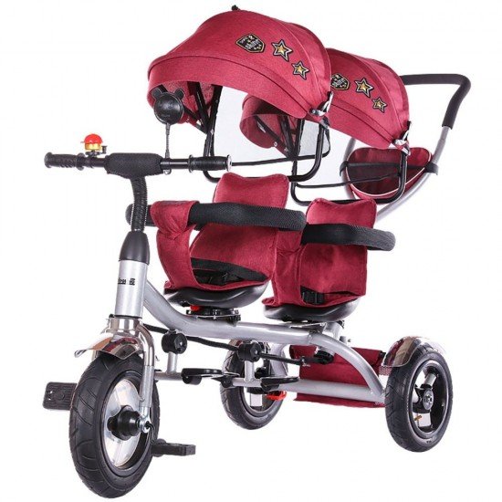 Tricicleta gemeni Chipolino 2Play Orchid