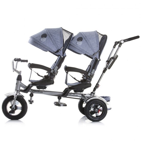 Tricicleta gemeni Chipolino Tandem Multicolor