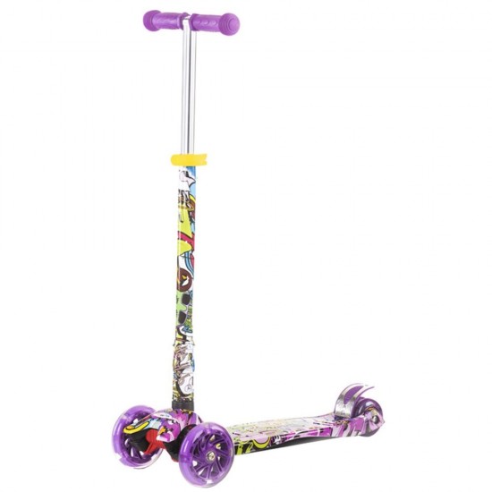 Trotineta Chipolino Croxer Evo Purple Grafitti