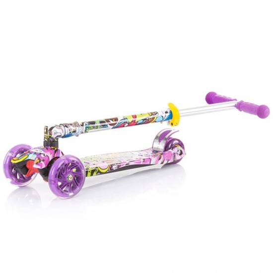 Trotineta Chipolino Croxer Evo Purple Grafitti