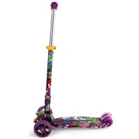 Trotineta Chipolino Croxer Evo Purple Grafitti
