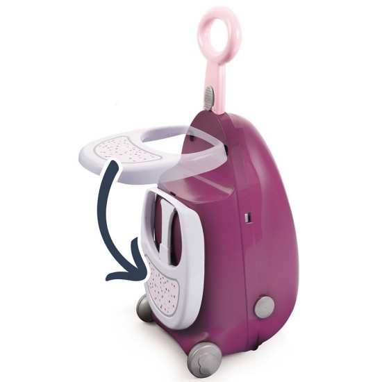 Valiza multifunctionala pentru papusi Smoby Baby Nurse 3 in 1