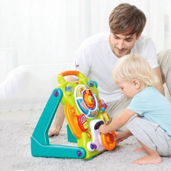 Antemergator 3 in 1 si centru cu activitati interactive