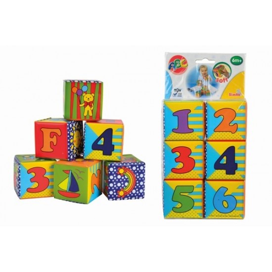 Jucarie bebe Cuburi Soft