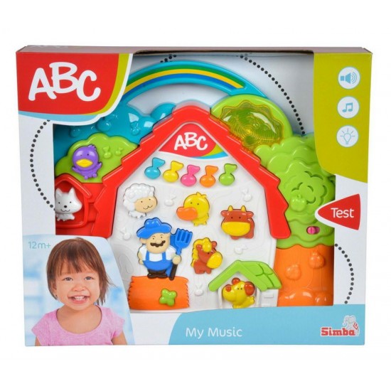 Jucarie muzicala Ferma Animalelor Simba ABC