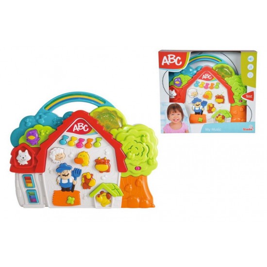 Jucarie muzicala Ferma Animalelor Simba ABC
