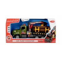 Camion cu busteni si macara 32 cm Dickie Toys