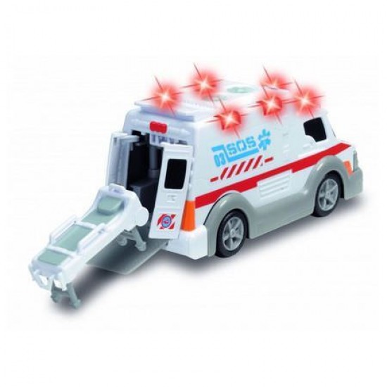 Ambulanta cu sunete si lumini Dickie Toys