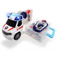 Ambulanta Push and Play cu accesorii Dickie Toys