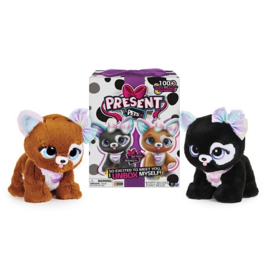 Jucarie interactiva cadou surpriza Glitter Pup