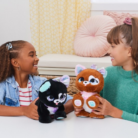 Jucarie interactiva cadou surpriza Glitter Pup