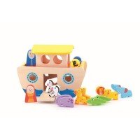 Jucarie educativa din lemn Arca lui Noe Trefl