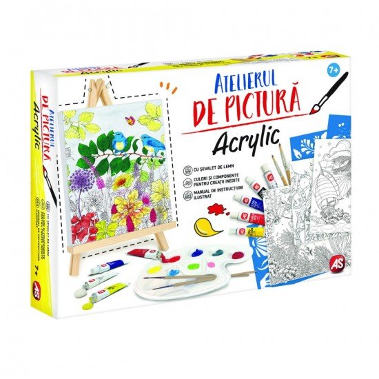 Atelierul de pictura acrilica