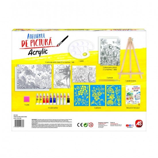 Atelierul de pictura acrilica