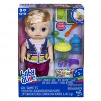 Papusa Baby Alive Baietel Blond
