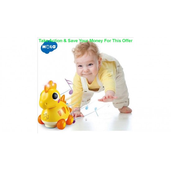 Jucarie Dino Stegosaurus cu sunete si lumini