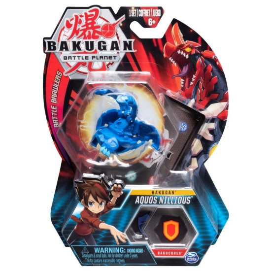 Bila Aquos Nillious Double Head Dragon Bakugan