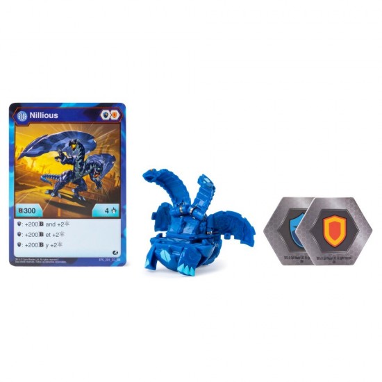Bila Aquos Nillious Double Head Dragon Bakugan