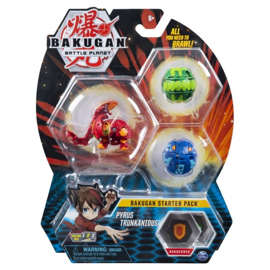 Pachet Start Pyrus Trunkanious Bakugan 
