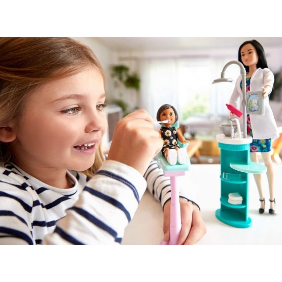 Set de joaca Barbie Cariere - Doctor stomatolog