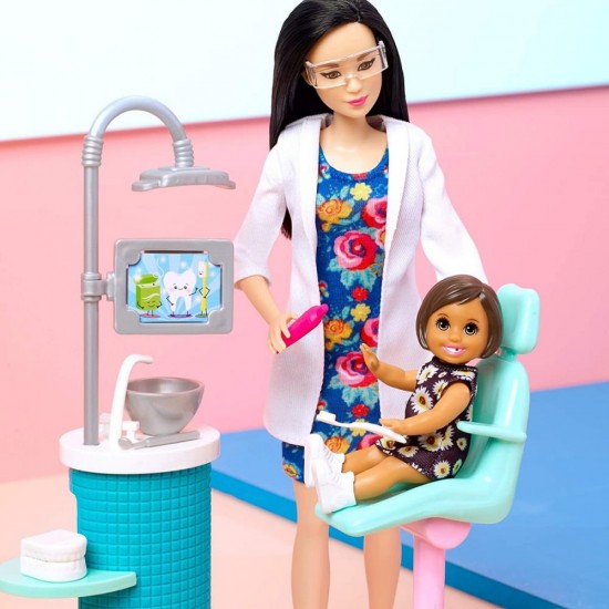 Set de joaca Barbie Cariere - Doctor stomatolog