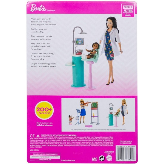 Set de joaca Barbie Cariere - Doctor stomatolog