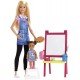 Set papusa Barbie Cariere - Profesoara de pictura
