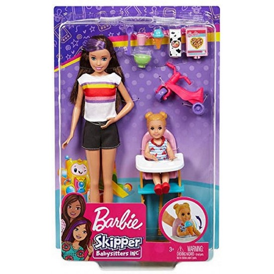 Set de joaca Barbie Family - Mamica si bebelus