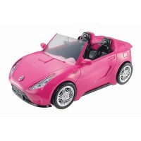 Masina decapotabila a papusii Barbie