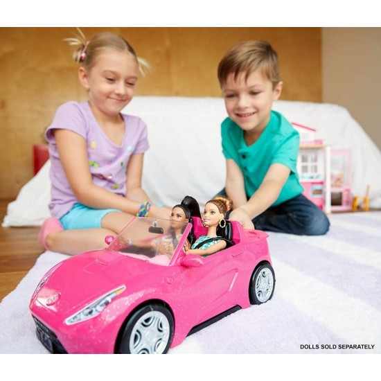Masina decapotabila a papusii Barbie