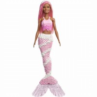 Papusa Barbie Dreamtopia sirena cu corpul violet