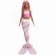 Papusa Barbie Dreamtopia sirena cu corpul violet