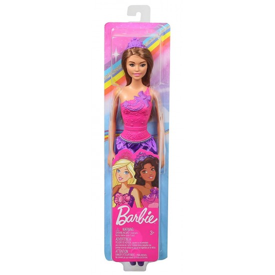 Papusa printesa Barbie cu rochita mov