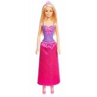 Papusa printesa Barbie cu rochita roz