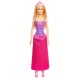 Papusa printesa Barbie cu rochita roz
