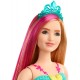 Papusa Barbie Printesa Dreamtopia cu coronita albastra
