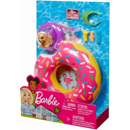 Set accesorii Barbie la piscina