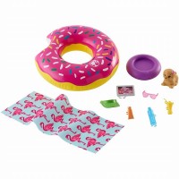 Set accesorii Barbie la piscina