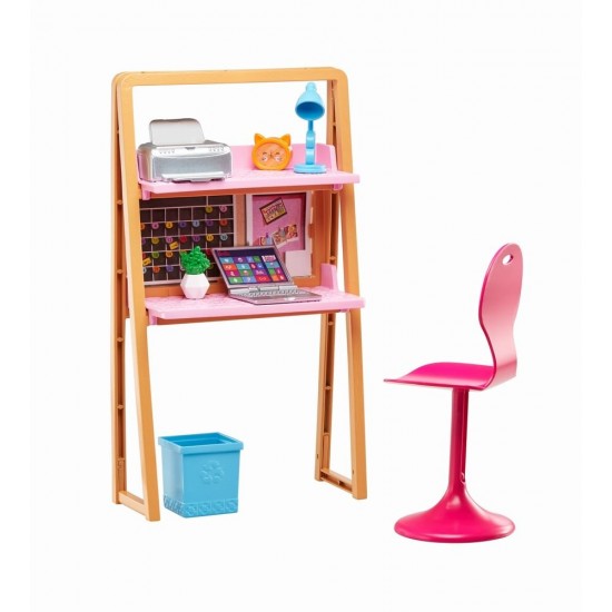 Set de joaca Barbie - Birou pentru studiu