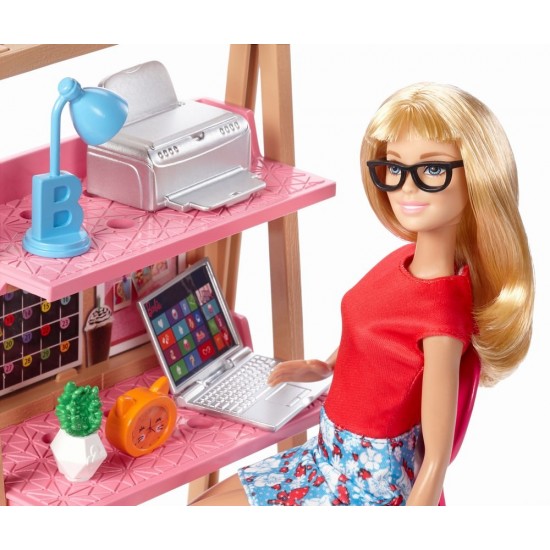 Set de joaca Barbie - Birou pentru studiu