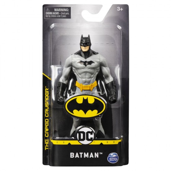 Figurina Batman 15 cm costum gri deschis