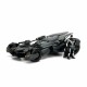 Masinuta de metal Justice League Batmobile cu figurina Batman